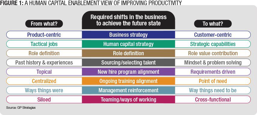 Human Capital Enablemetn View of Improving Productivity