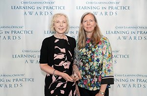 Brenda Sugrue, left, and Christiana Zidwick of EY.