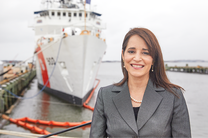 Gladys Brignoni is the guardian of the coast