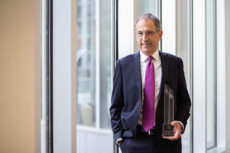 Jim Woolsey is the 2019 CLO of the Year