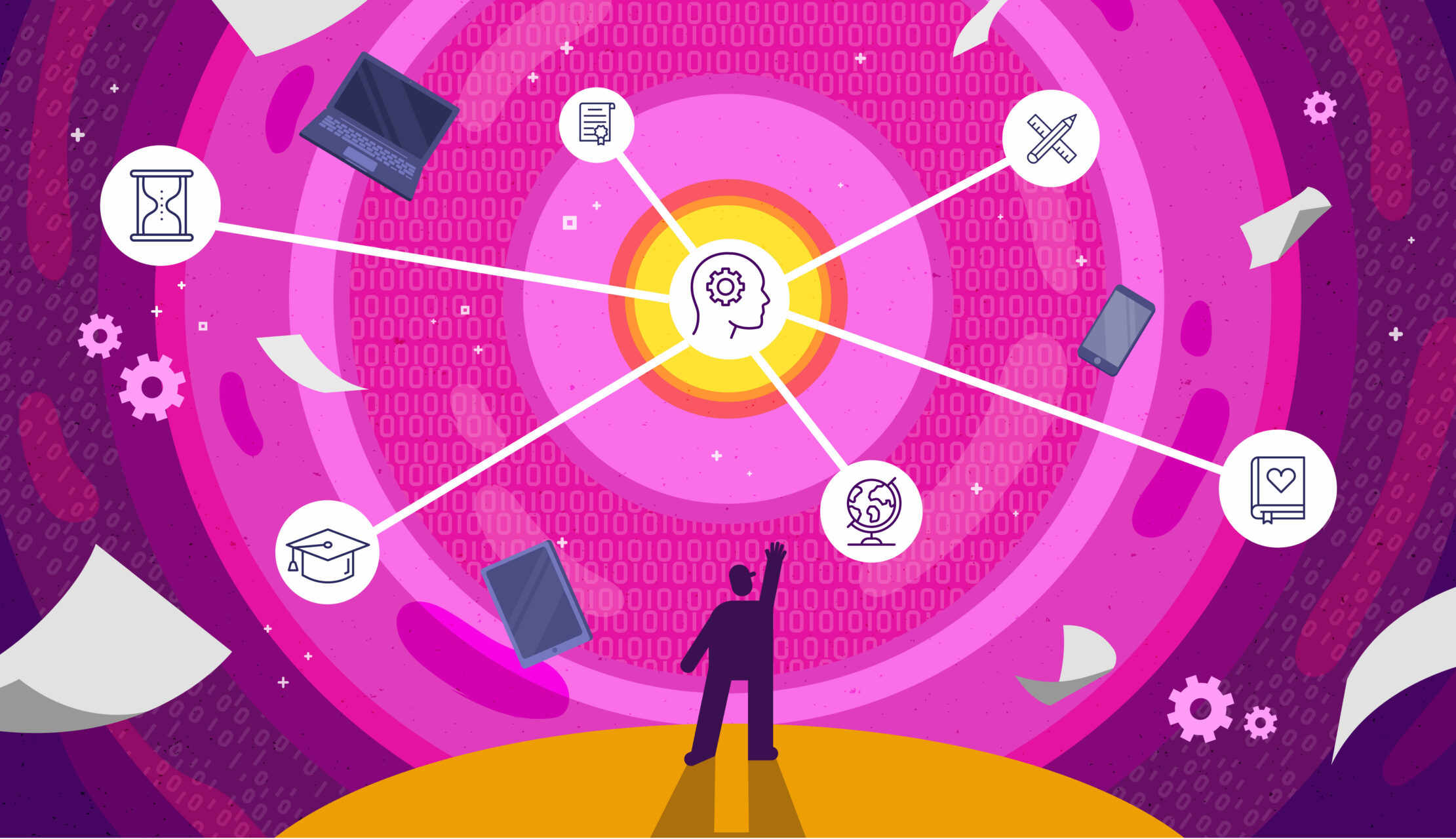 Moving learning center-stage: Why should learning be as powerful as technology in digital transformation?