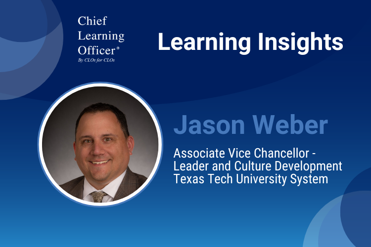 Learning Insights: Jason Weber values curiosity and collaboration