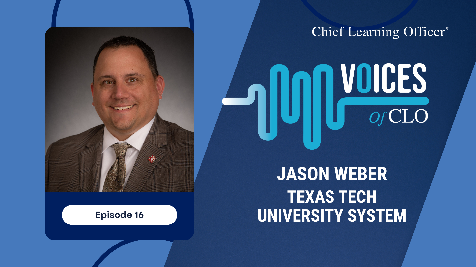 Podcast: Voices of CLO: Jason Weber