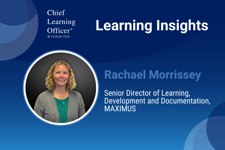 Learning Insights: Rachael Morrissey drives learner success through robust development